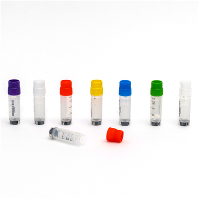 2.0ml Berbilang Cryogenic Vials, Thread Luar