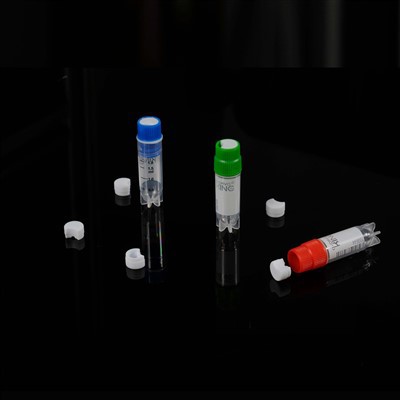 Pengekod Warna Penutup Vial Kriogenik