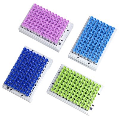 CryoKING SBS 1.4ml & 0.75ml & 0.4ml Vial, 96-Format Telaga, Luaran