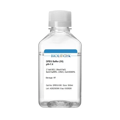Buffer DPBS (tanpa Ca 2+ & mg 2+) (1 ×) 500ml/1000ml