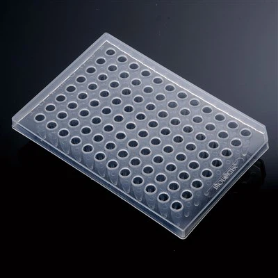 {{0}}}.1ml 0.2ml Plat PCR Tanpa Skirt Separuh Skirted Sesuai dengan Kebanyakan Termosikal Standard
